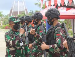 Pangdam I/BB Kunjungi Satgas Pamtas Yonif 131/Brs di Papua