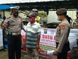 Ops Yustisi Polsek Labuhan Ruku Tindak 20 Pelanggar Prokes