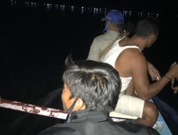 Tiga Pemancing Tenggelam, Satu Hilang Dicari Sat Polairud Bersama Warga