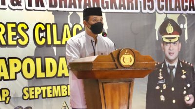 Kapolda Jateng Irjen Pol Drs Ahmad Luthfi Resmikan Masjid Maos Mawardi Cilacap