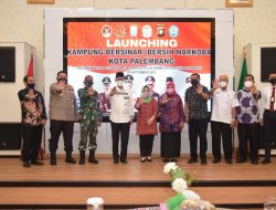 BNNP Sumsel Launching Kampung Bersinar, Tekan Peredaran Narkoba 