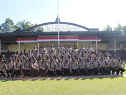 Kasetukpa Lemdiklat Polri pimpin Apel Keberangkatan 44 Dokter BKO Pengamanan PON XX Papua