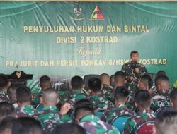 Hukum Divif 2 Kostrad selenggarakan Penyuluhan dan Kosultasi Hukum di Satuan Jajaran Divif 2 Kostrad