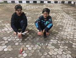 Miliki Panah dan Busur, Dua Remaja Ketangkap Tim Patmor Polres Bima Kota