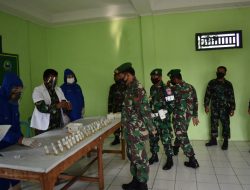 Kodim Sragen Tes Urine dan Sosialisasi P4GN