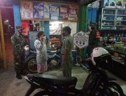 Malam Minggu Babinsa Tetap Patroli
