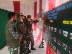 Dansatgas Cek Kesiapan Penutupan TMMD