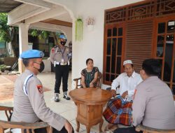Tim Kesehatan Polda Banten Kunjungi Rumah Korban Aksi Unjuk Rasa di Kabupaten Tangerang