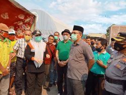 Gubernur NTB, Bupati Bima Kunjugan Kerja Di Sape Dan Berikan Bantuan Pada Korban Kebakaran