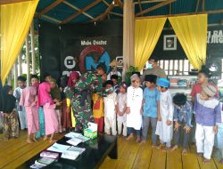 Yonif RK 732/Banau Bantu Buku Gratis Rumah Taman Baca Saefey