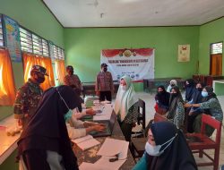 Upaya Penanganan dan Pencegahan TNI dan Polri Gelar Vaksinasi Presisi Polri di Wilayah Seteluk