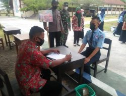 TNI-Polri Awasi Pelaksanaan PTM di Nogosari