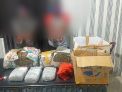 Polres Tanah Karo Amankan 4 Terduga Pengedar Sabu