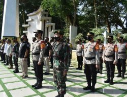 Dandim 1003/HSS Ikuti Apel Konsolidasi Penanggulangan Bencana Di Kabupaten HSS Tahun 2021