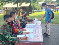 Menuju Indonesia Sehat Lanud Smo Lanjutkan Vaksinasi