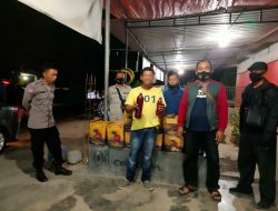 Ciptakan Situasi Kamtibmas, Polsek Lape Sita Ratusan Botol Miras