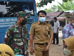 Kodim 1003/HSS Bekerjasama Dengan BKKBN Gelar Bhakti Sosial Pelayanan KB Gratis
