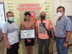 Polsek Hamparan Perak Ringkus Pelaku Curanmor