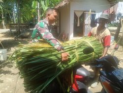Kepekaan Satgas TMMD Membantu Warga yang Kesusahan