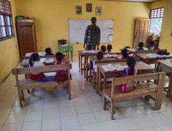 Anjangsana Personel Pos TNI di Perbatasan, Ini Kata Dansatgas Pamtas Yonif 742/SWY