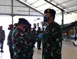 Danlantamal VII Pimpin Serah Terima Dua Jabatan Strategis di Lantamal VII