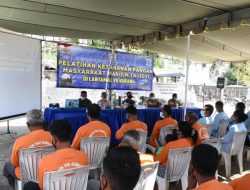 Lantamal VII Gelar Pelatihan Ketahanan Pangan