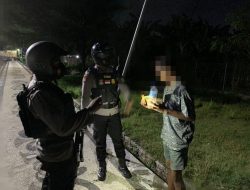 Lagi Dan Lagi, Patroli Samapta Polres Sumbawa Cyduk Remaja Yang Mabuk Komik