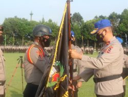 Kasetukpa Lemdiklat Polri Lantik Perangkat Resimen Korps PAG Wira Mavendra Harjuna