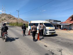 Polsek KP3 Poto Lakukan Pemeriksaan dan Swab Antigen Bagi Pengguna Jasa Penyebrangan