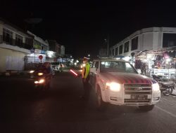 Antisipasi Gangguan Kambtimas dan Penyebaran Covid-19, Sat Samapta Polres Dompu Laksanakan Patroli KRYD