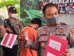 Polsek Lingsar Amankan Tersangka Penipuan Berugak