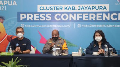 Pimpin Konferensi Pers, Kapolda Papua: 22 Ribu Personil Siap Amankan Pelaksanaan PON XX