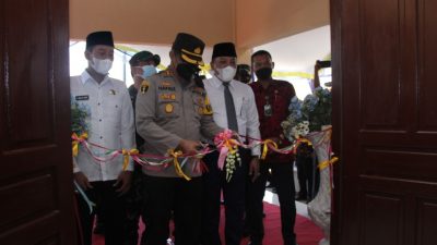 Bupati Sampang Resmikan Gedung Baru Mapolsek Pangarengan Polres Sampang