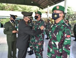 Ultah TNI Kodim Sragen Lepas 5 Prajurit Terbaik