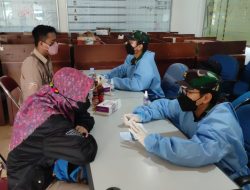 Kodim 0732/Sleman Suntikkan Vaksin di PT Cipta Niaga Semesta Gamping