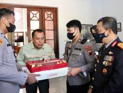 HUT TNI ke 76, Kapolda Jateng Beri Kejutan Pangdam IV/Diponegoro di Puri Wedari