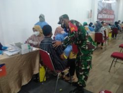 Kodim 0732/Sleman Mendukung Partisipasi Masyarakat Dalam Program Vaksinasi