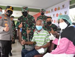 Pangdam I/BB-Kapoldasu Tinjau Serbuan Vaksinasi Alumni Akabri 1999