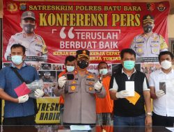 Polres Batu Bara Paparkan Sejumlah Kasus Pidana Pencurian Dengan Pemberatan