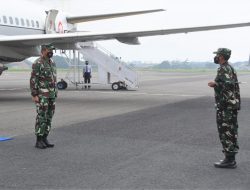 Danlanud Husein Sastranegara Sambut Kedatangan Kepala Staf Angkatan Udara
