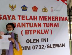Mbah Wiji Senang Dapat Bantuan dari Tentara
