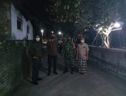 Bersama Tim,Anggota Koramil 16/Godean Cegah Kriminalitas dan Covid19″