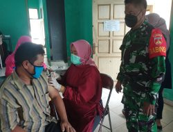 Kodim 0732/Sleman Laksanakan Vaksinasi Demi Terwujudnya Masyarakat Yang Sehat Dan Kuat,”