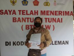 Pembagian BTPKW Kodim 0732/Sleman Masuk hari ke 8 (Delapan)