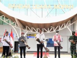 Presiden Joko Widodo Resmikan Terminal Baru Bandara Mopah di Kabupaten Merauke