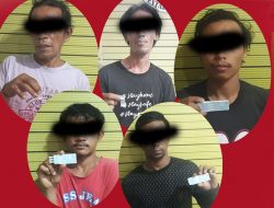 Gerebek Kampung Narkoba, Poldasu Amankan 8 Warga Pakai Narkoba