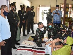 Dandim Sragen Launching Serbuan Vaksinasi Door to Door