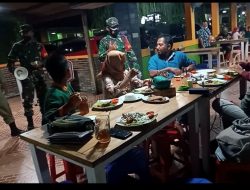 Edukasi Warga, Babinsa Sasar Warung Makan