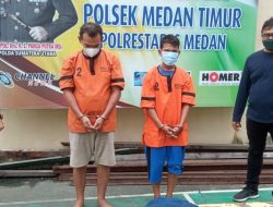 Seminggu Ops Kancil, Polsek Medan TimurPolrestabes Medan Tangkap 2 Pelaku Curanmor