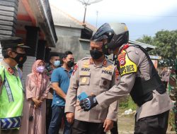 Pastikan Pilkades Aman, Kapolda-Wakapolda Banten Tinjau TPS 03 Desa Pandat